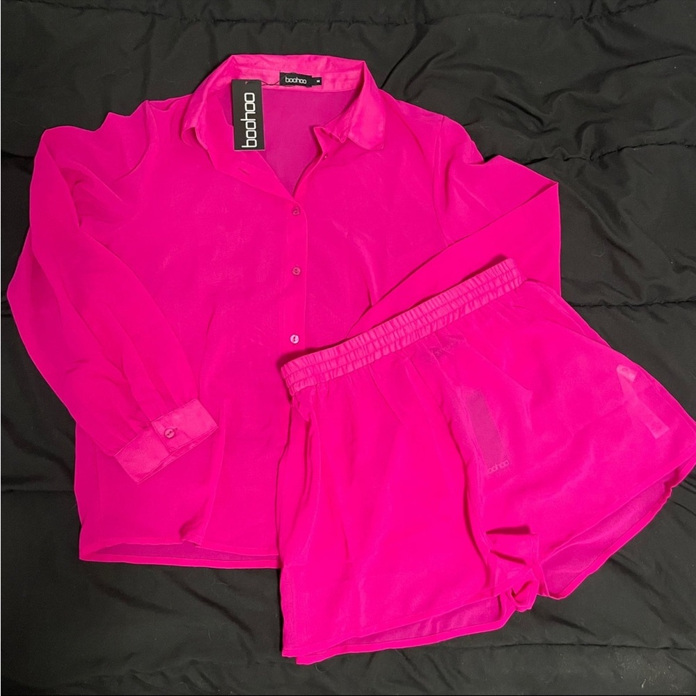 Boohoo Two Piece Set